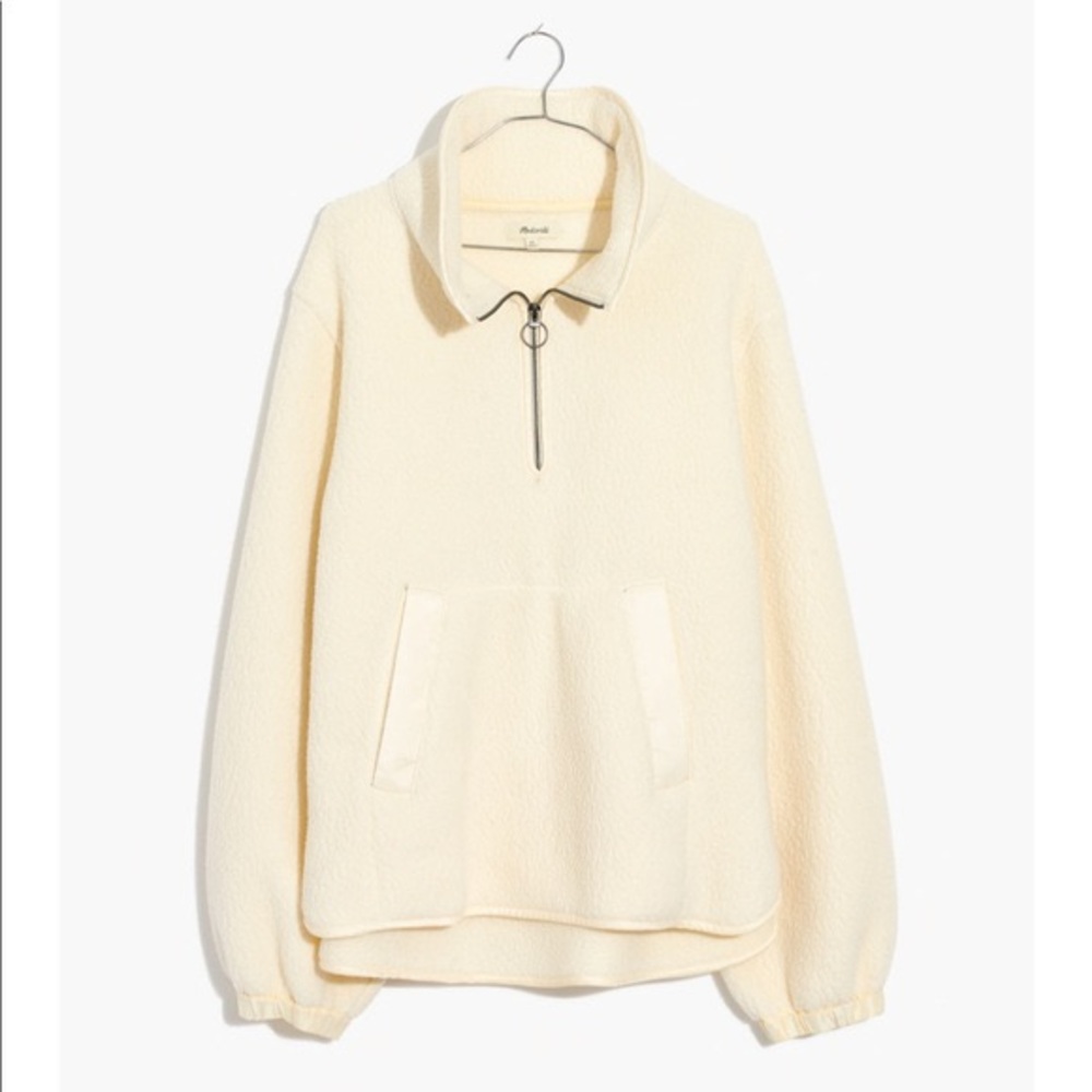 Madewell Polartec® Fleece Popover Jacket